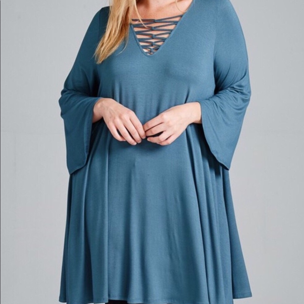 Antique Blue Dress/Tunic